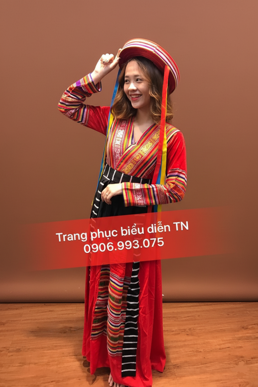 DT70 - Trang Phục Dân Tộc Pà Thẻn