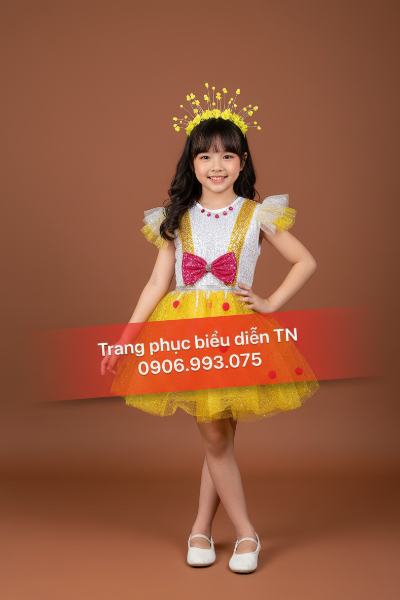 TE04 - Trang phục Váy Bồng Trẻ Em