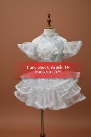  TE06 - Trang phục Váy Bồng Trẻ Em 