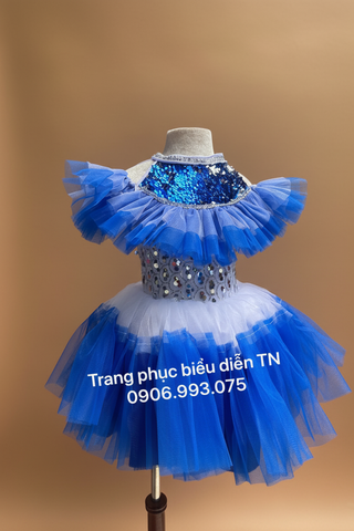  TE11 - Trang phục Váy Bồng Trẻ Em 