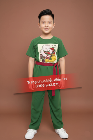  TE33 - Trang Phục Đồng Dao/Trung Thu Cho Bé Trai 