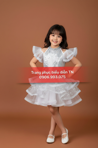  TE06 - Trang phục Váy Bồng Trẻ Em 