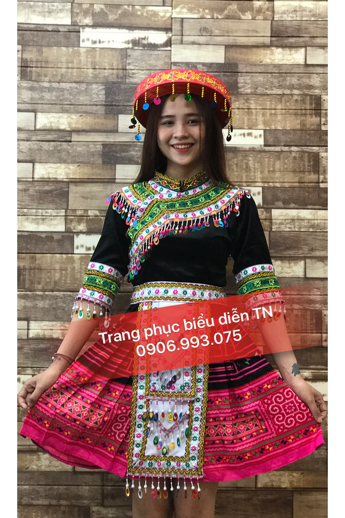 DT10 - Trang Phục Chăm Nam Nữ (Mẫu A)