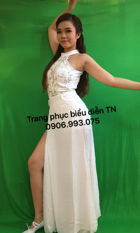  VM17 - Trang phục Múa Đương Đại Trắng 