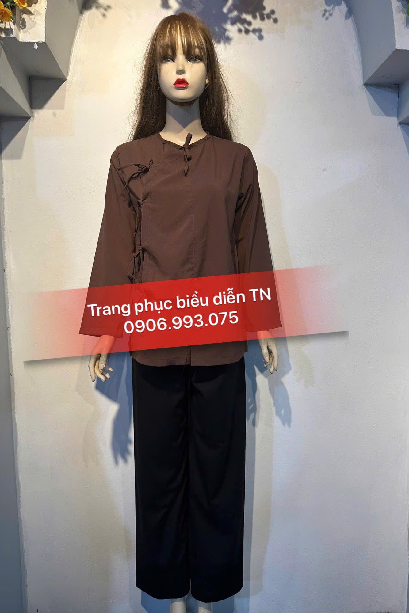 ABB40 - Áo Bà Ba Nữ Vạt Hò M1