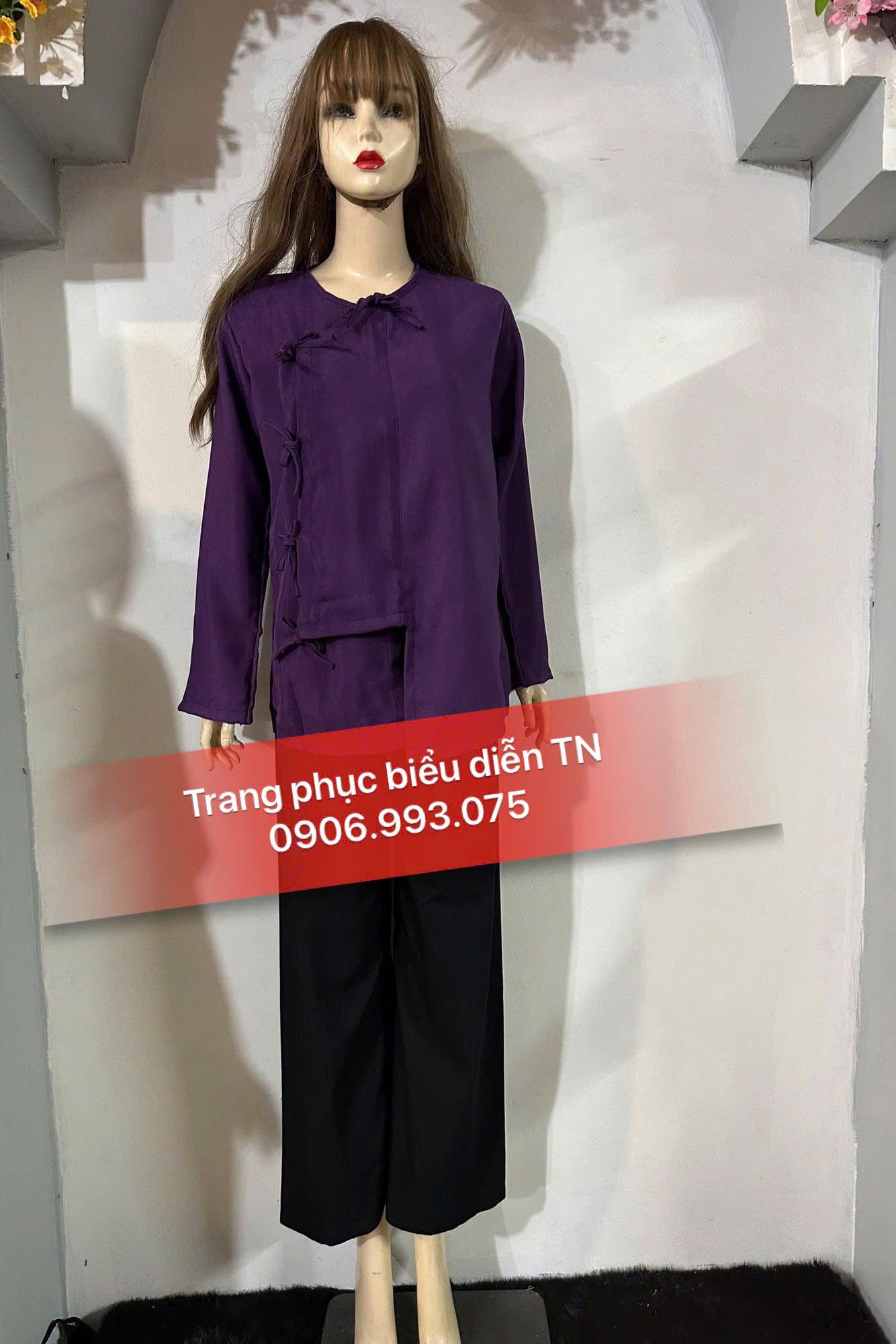 ABB47 - Áo Bà Ba Nữ Vạt Hò M6