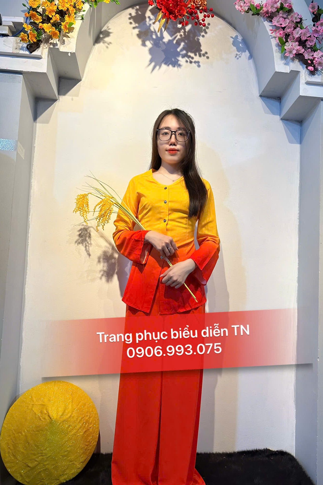 ABB50 - Áo Bà Ba Nữ Loang