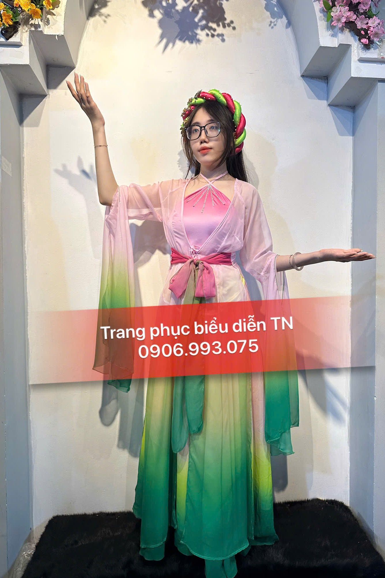 VM12 - Trang phục Váy Múa Sen 2