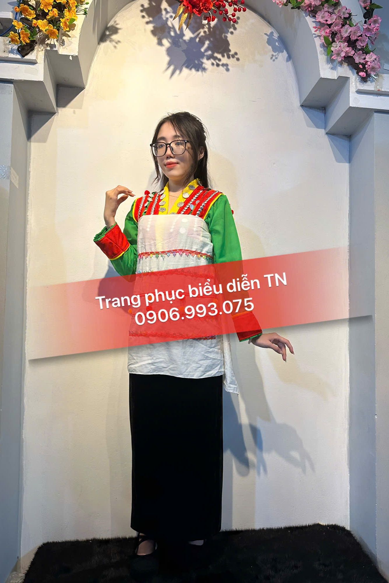 DT51 - Trang Phục Dân Tộc Mảng Nữ