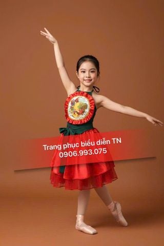  TE51 - Áo Yếm Váy Xòe Lưới Bé Gái 