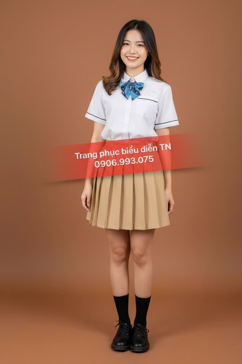 ĐP05 - Váy Xếp Ly Cấp 2-3