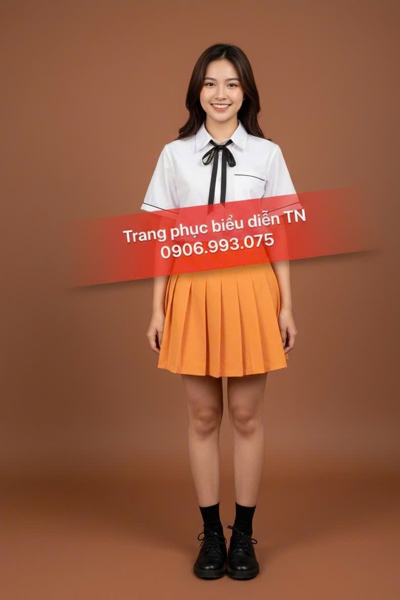 ĐP03 - Váy Xếp Ly Cấp 1/ Đầu Cấp 2