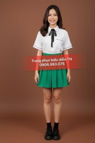  ĐP04 - Váy Xếp Ly Cấp 1/Đầu Cấp 2 