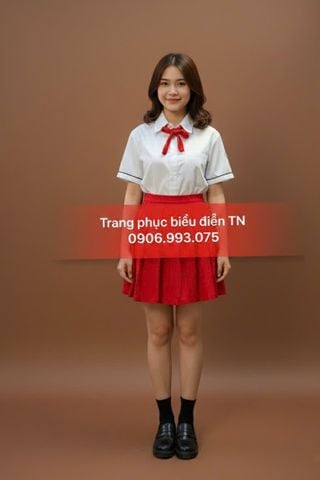  ĐP02 - Váy Xếp Ly Cấp 1/Đầu Cấp 2 