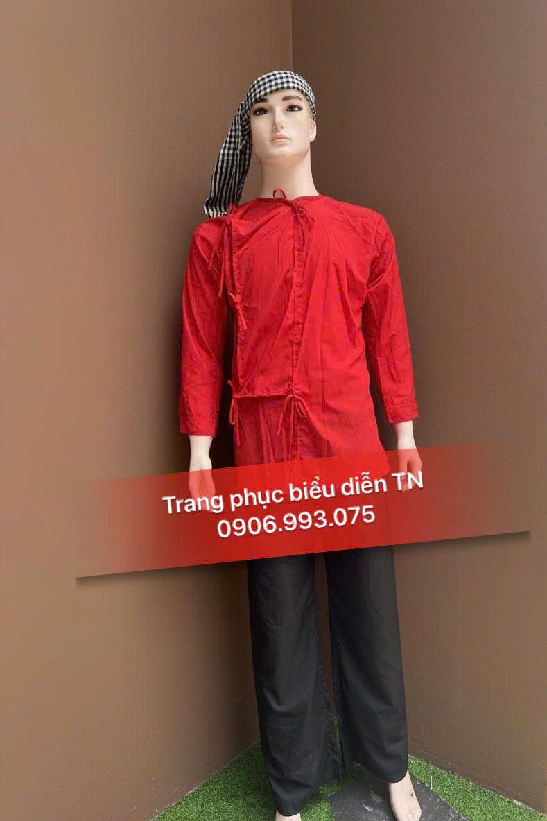 ABB34- Áo Vạt Hò Đỏ