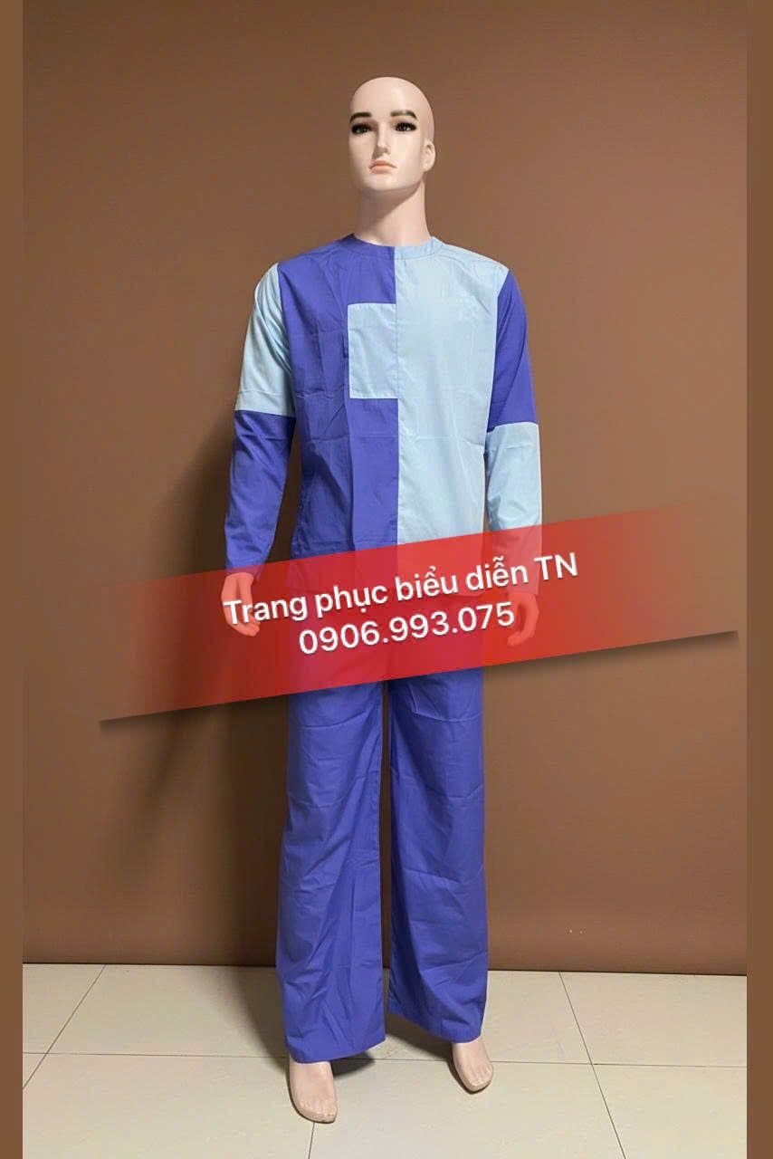 ABB37 - Áo Bà Ba Nữ Gấm Tím Huế