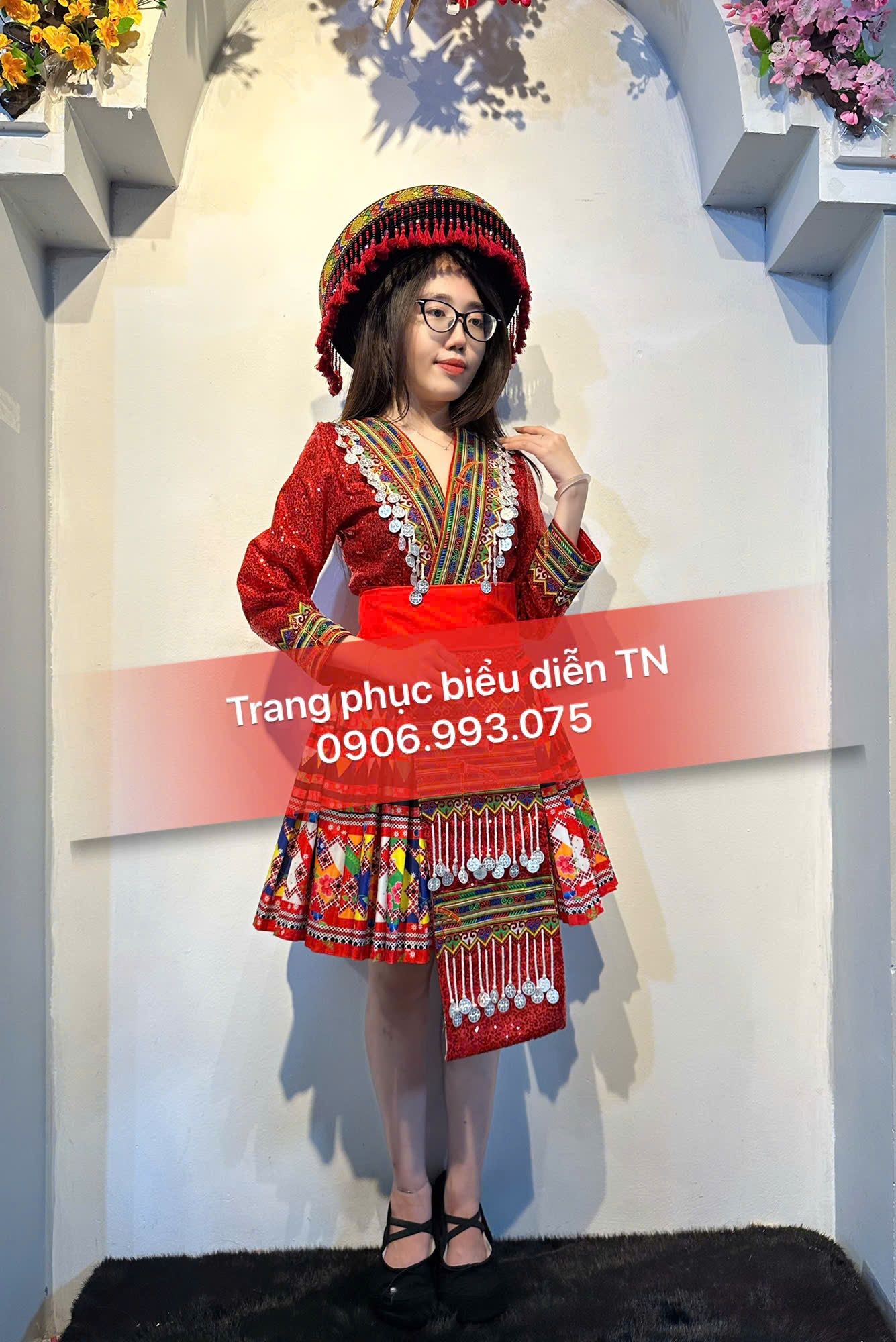 DT14 - Trang phục H'Mong Kim Sa Đỏ