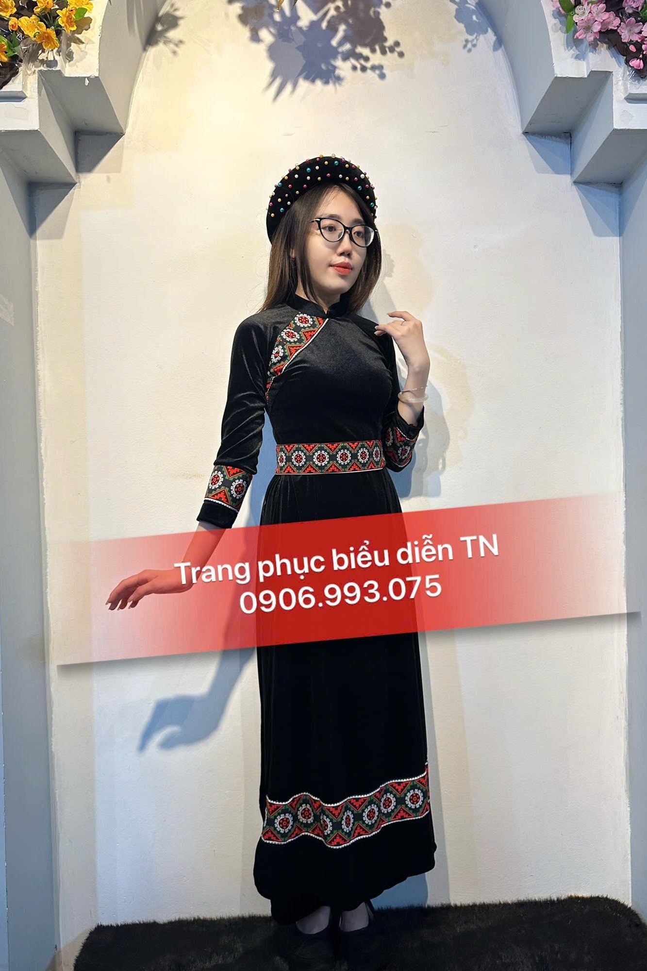 DT42A - Trang Phục Dân tộc Tày Nhung Nữ