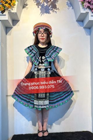  DT08 - Trang Phục Dân Tộc Hmong Nữ 