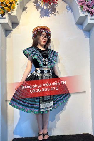  DT08 - Trang Phục Dân Tộc Hmong Nữ 