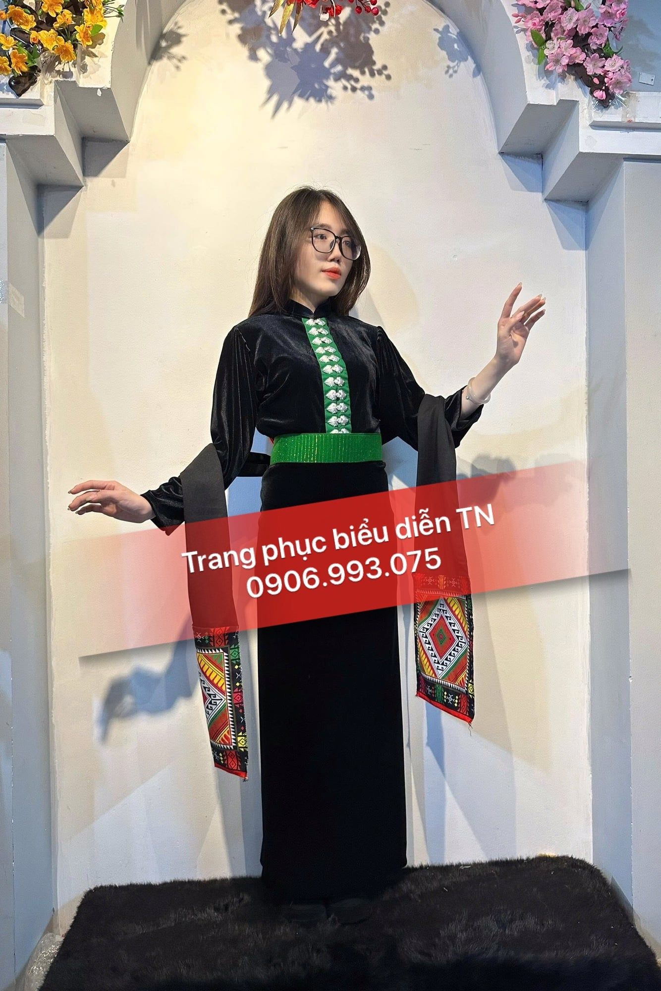 DT31 - Trang phục Dân Tộc Thái Đen M2