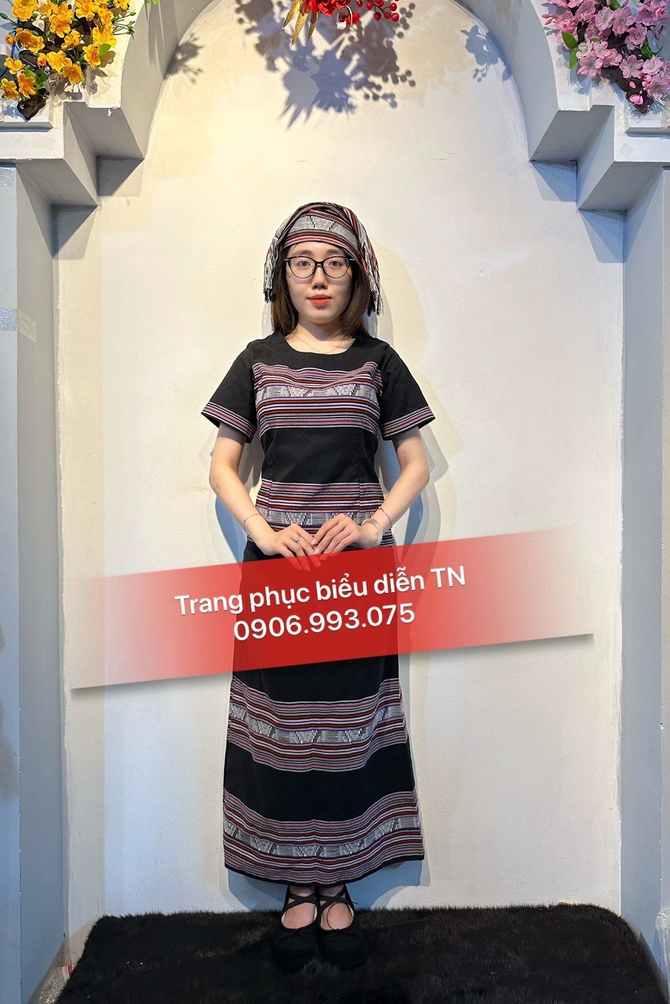 DT91 - Trang phục Dân Tộc H'Rê