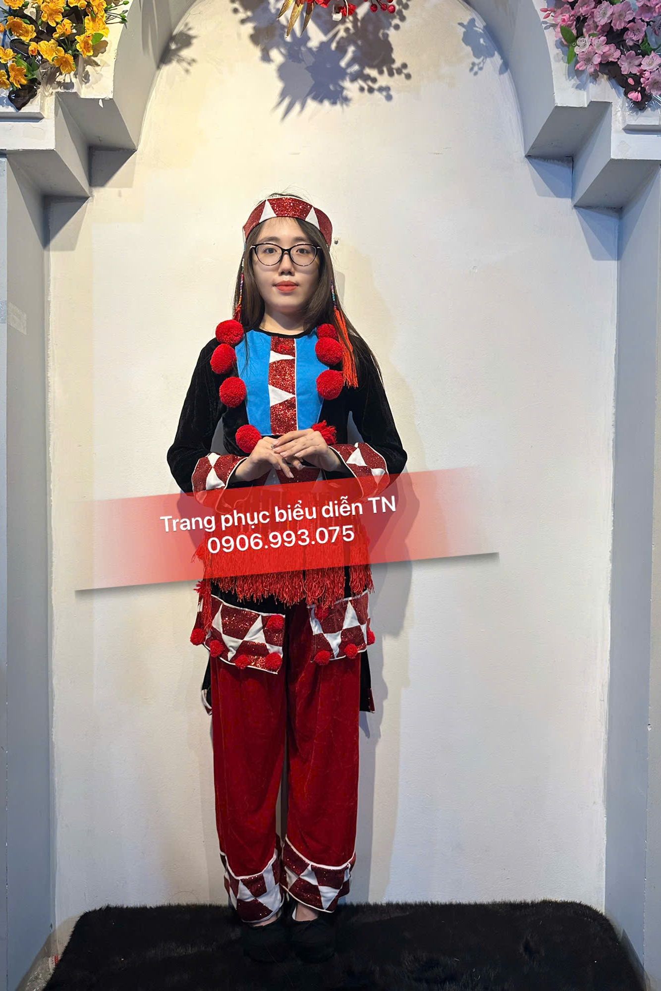 DT73 - Trang Phục Dân Tộc Dao Đỏ M2