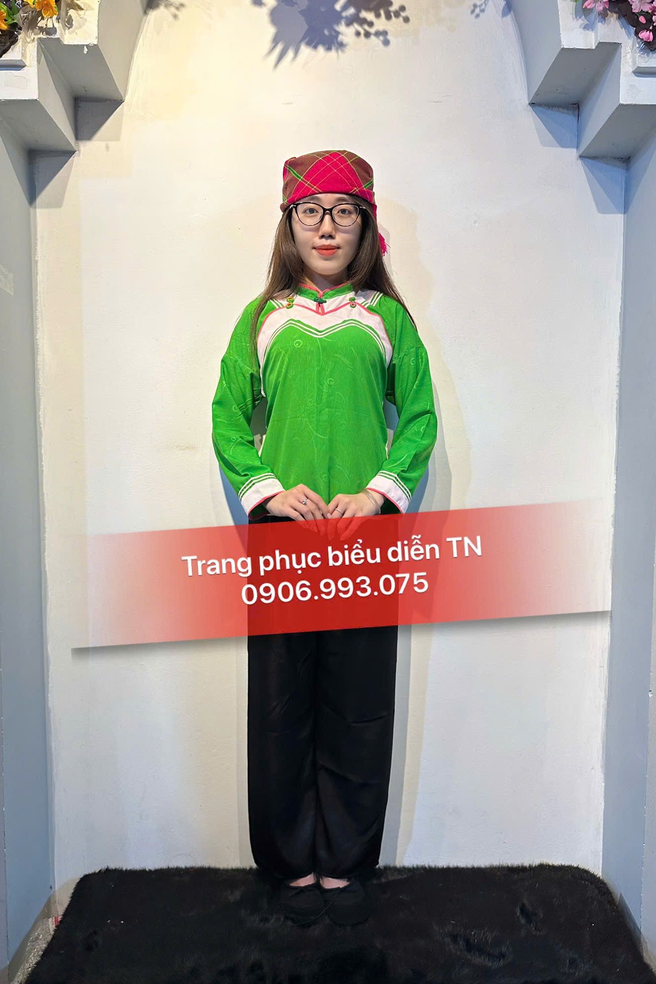 DT77 - Trang Phục Dân Tộc Giáy Nữ M2