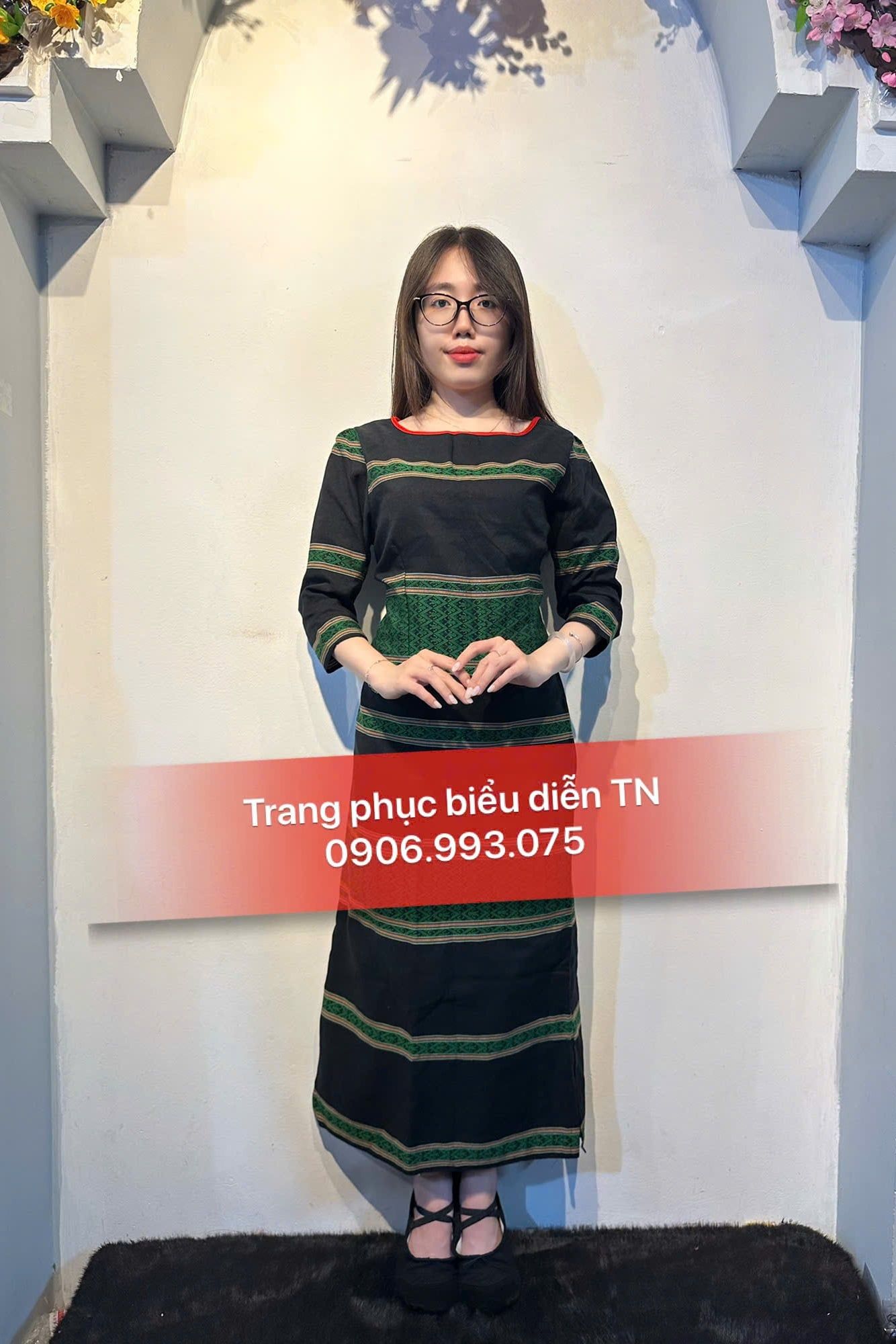 DT85 - Trang Phục Dân Tộc M'Nong Nữ M1