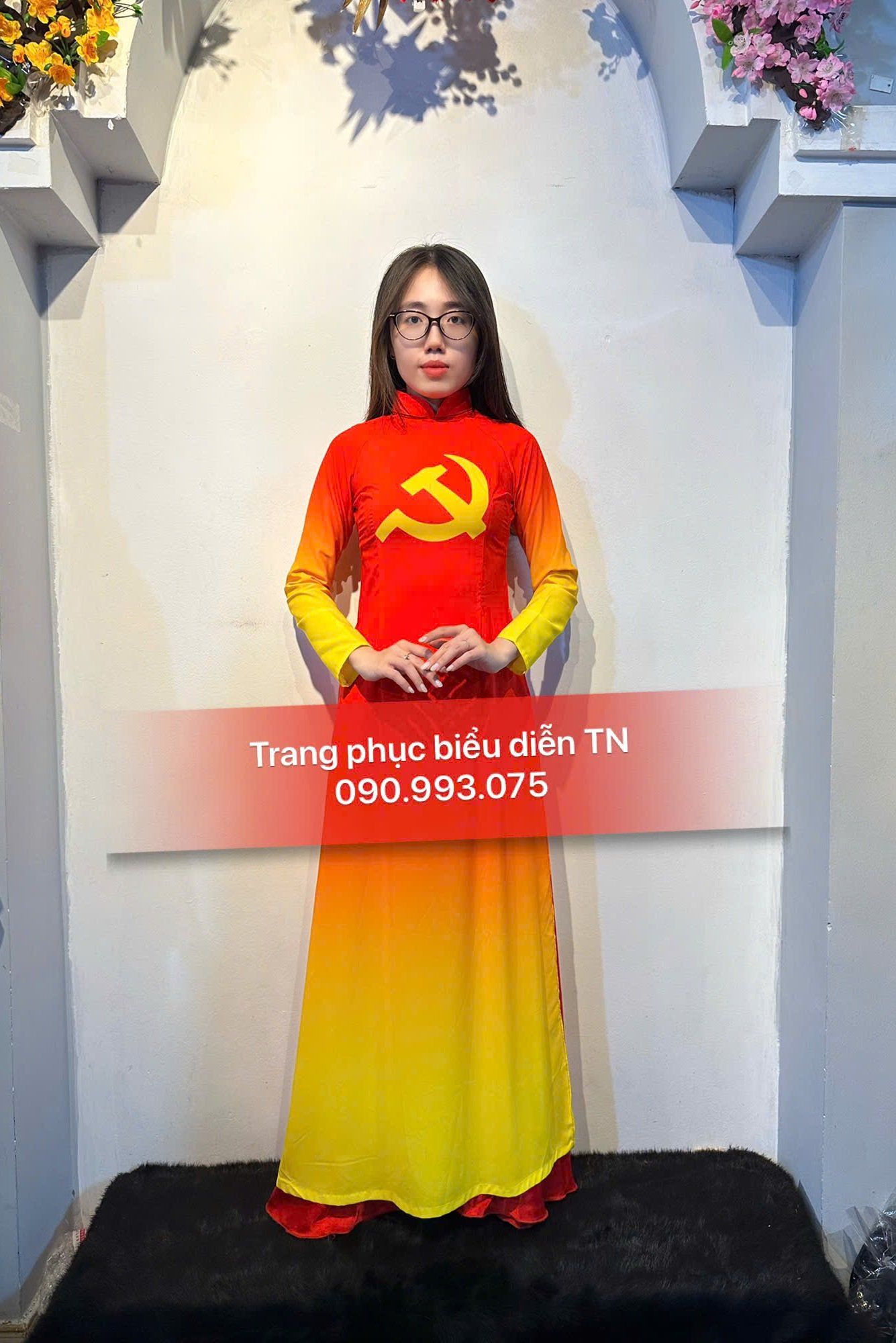 AD08 - Trang phục Áo Dài Đảng Nữ