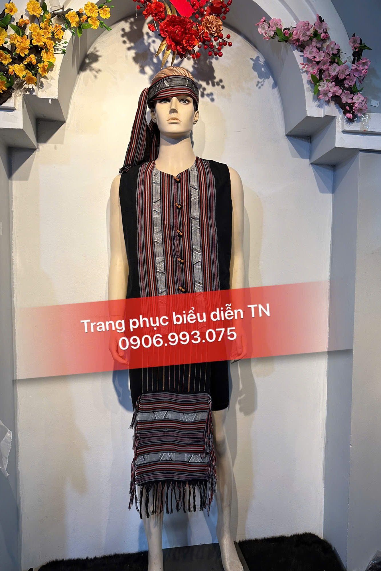 DT91A - Trang Phục Dân Tộc H'rê Nam