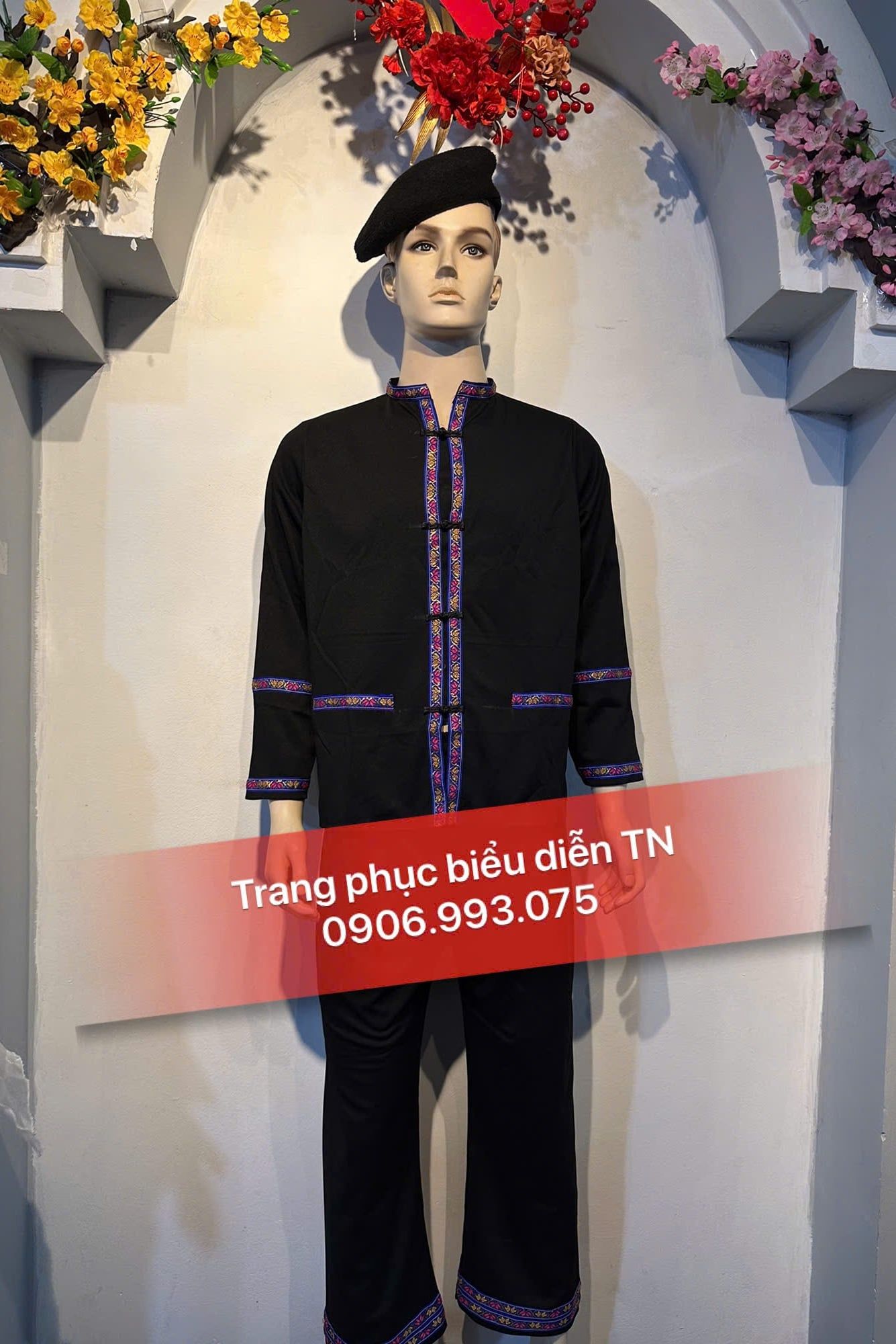 DT56A - Trang Phục Dân Tộc Sán Chay Nam