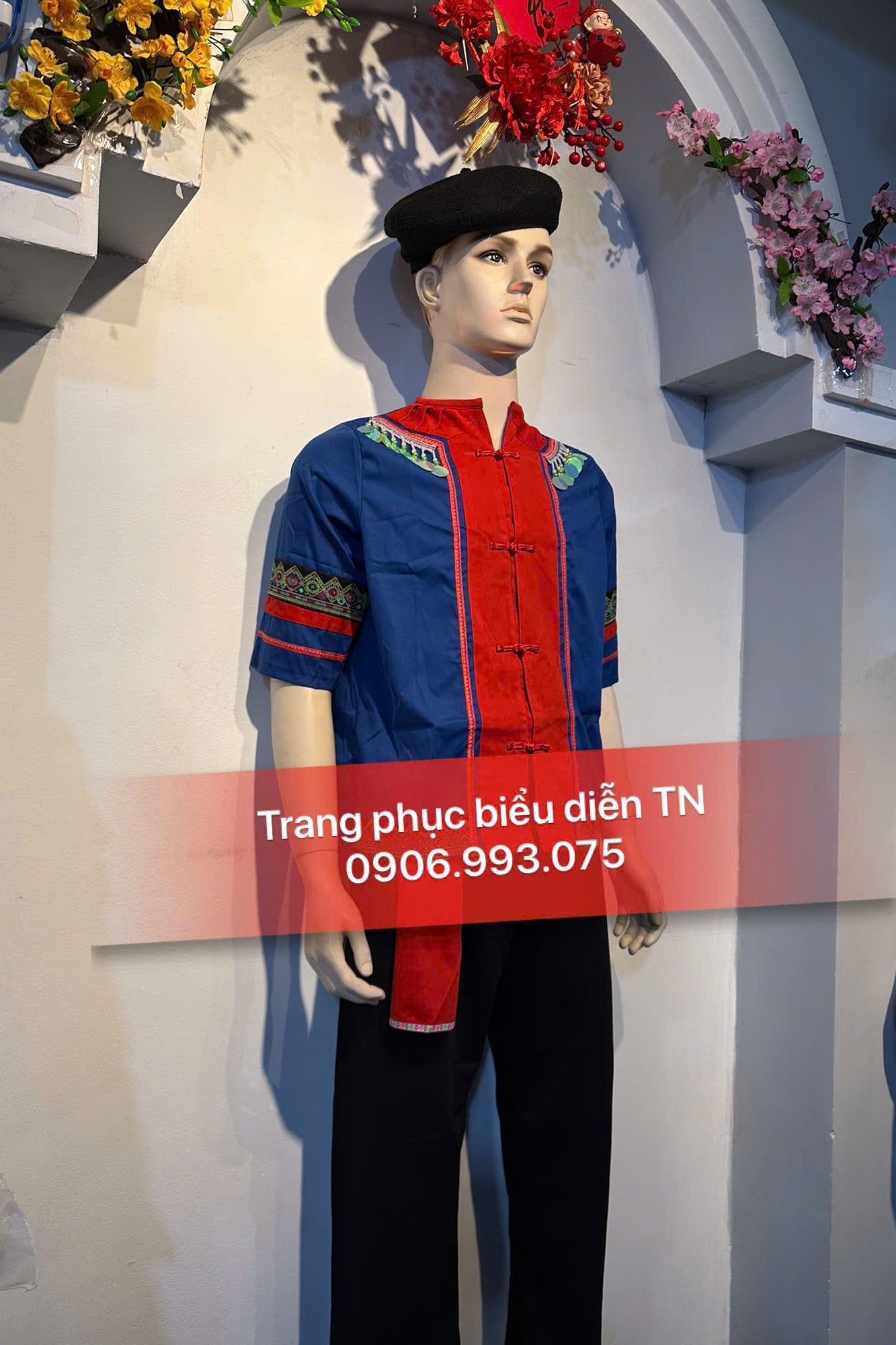 DT76A - Trang Phục Dân Tộc Giáy Nam