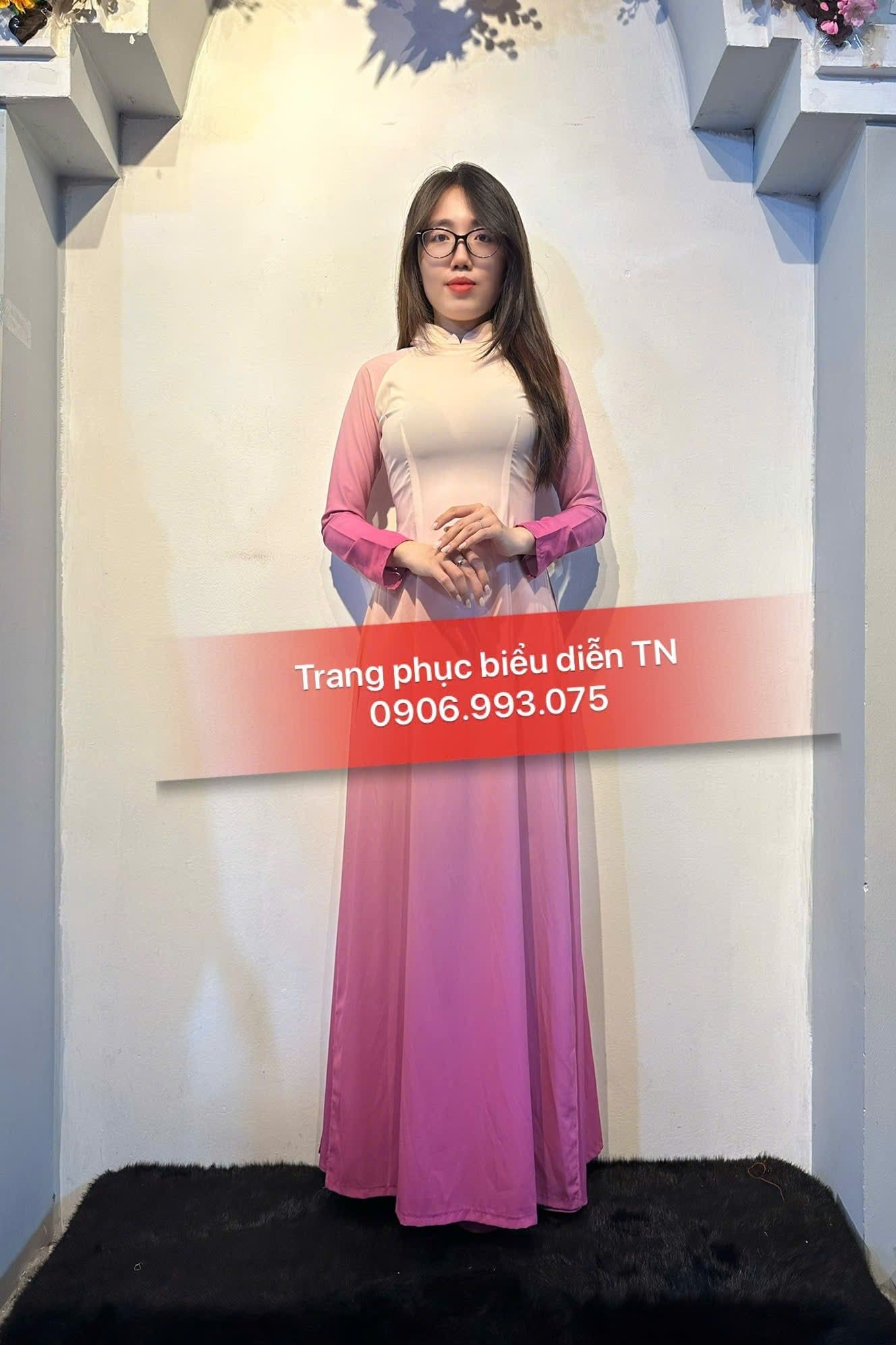 AD70 - Áo Dài Nữ Lụa Loang M4