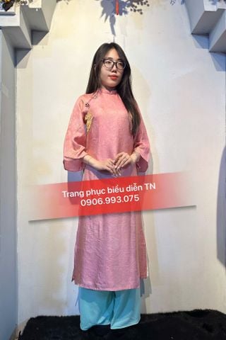  AD88 - Áo Dài Tơ Ánh Kim 4 Tà M3 