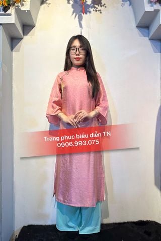  AD88 - Áo Dài Tơ Ánh Kim 4 Tà M3 