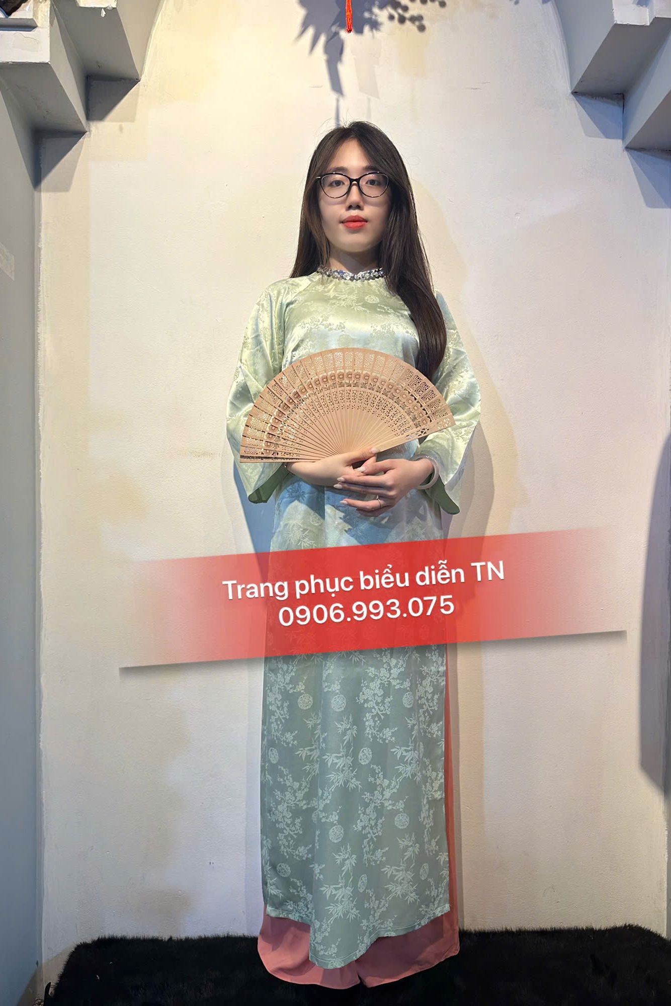 AD102 - Áo Dài Gấm Trúc Phom Suôn M3