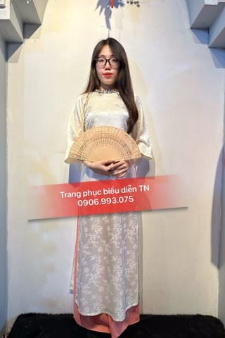  AD100 - Áo Dài Gấm Trúc Phom Suôn M1 
