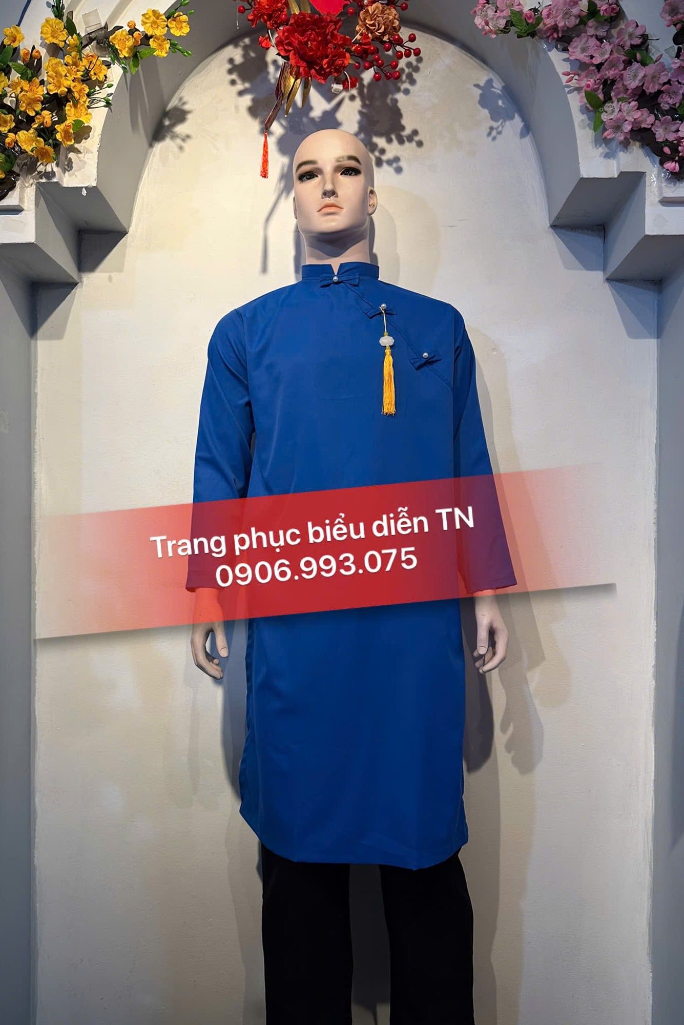 AD85A - Áo Dài Cách Tân Nam Coban