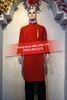 AD86A - Áo Dài Cách Tân Nam Đỏ