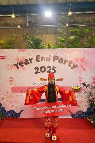  HT122a - Trang Phục Thần Tài Mẫu 3 