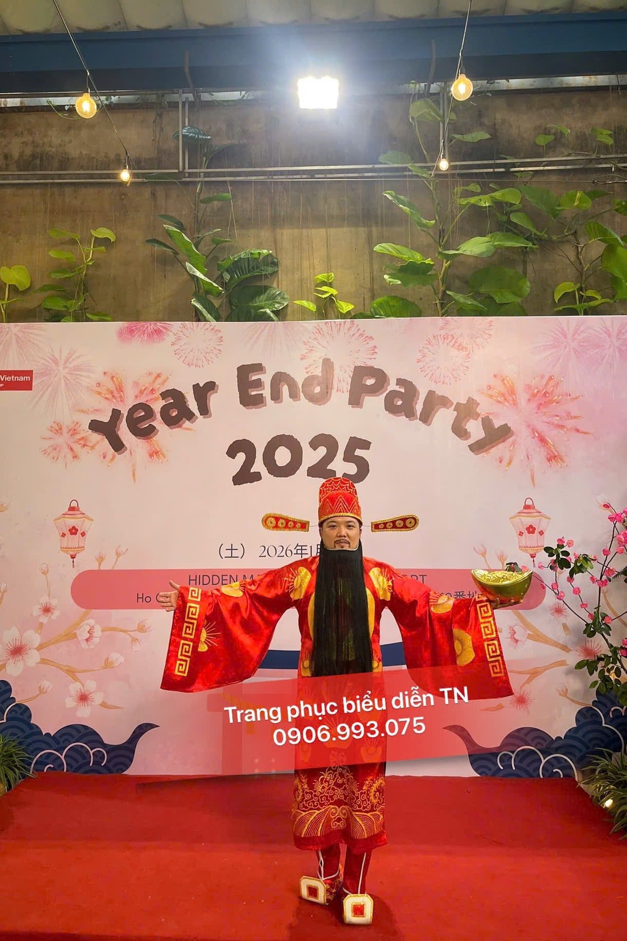HT122a - Trang Phục Thần Tài Mẫu 3