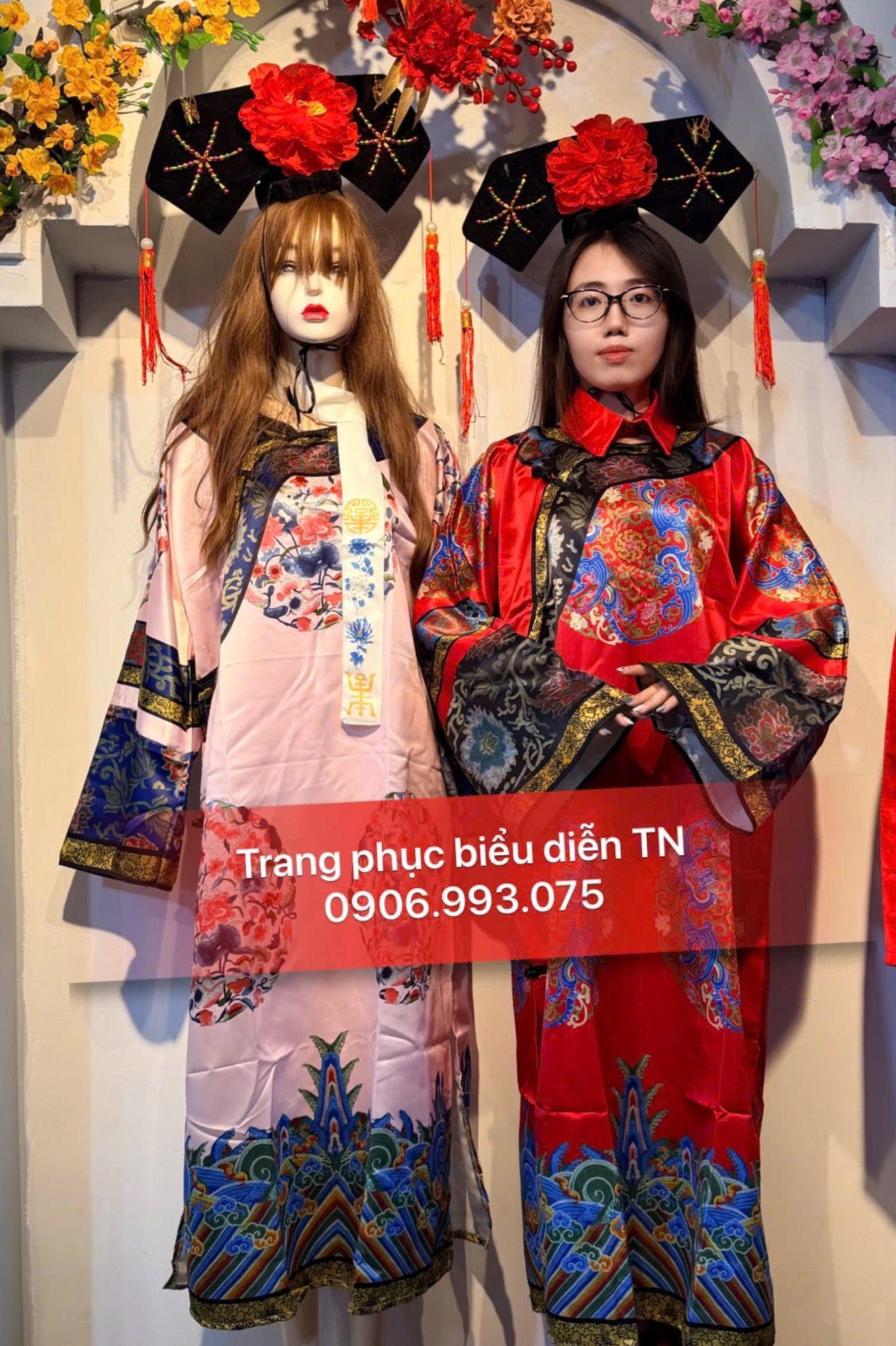 HCCC 02 - Trang Phục Hoàng Châu/Hoàng Hậu Nhà Thanh Đỏ