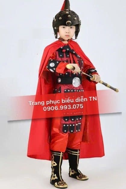 GT03 - Trang Phục Giáp HV Chữ Nhật Đen Đỏ