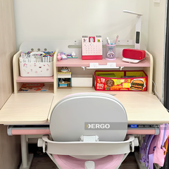 Bộ bàn học thông minh gỗ tự nhiên LEO X1000