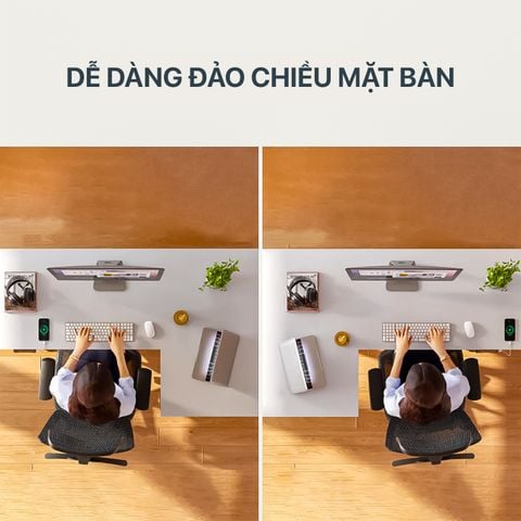  Khung bàn nâng hạ độ cao khung chữ L Flexispot E1L 