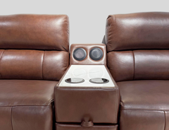 Sofa băng L3- 4 chỗ, điều khiển điện, kèm bàn trà hiện đại