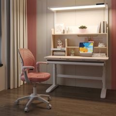 Bộ bàn học thông minh gỗ tự nhiên iSmart A12