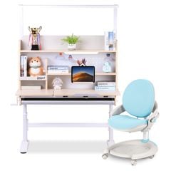 Bộ bàn học thông minh gỗ tự nhiên iSmart A12