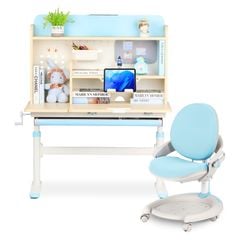 Bộ bàn học thông minh gỗ tự nhiên LEO X1000H